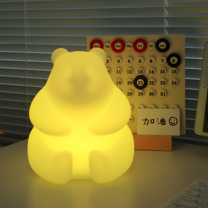 Contemporary PE LED Table Lamp for Living Room