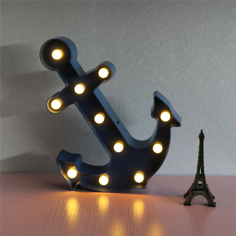 Scandinavian Modern LED Wall Sconce Lamp in Blue or Red