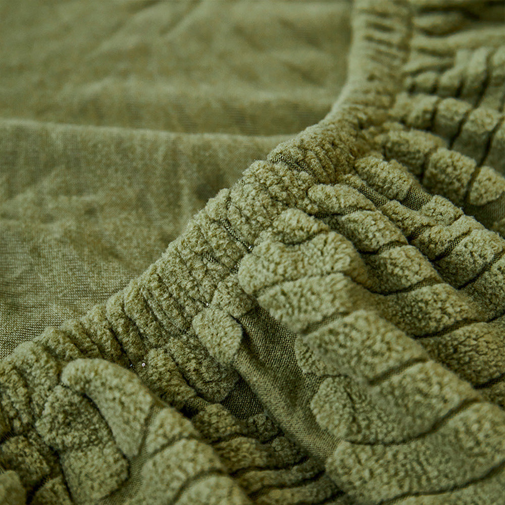 Waterproof Banana Leaf Jacquard Sofa Cover