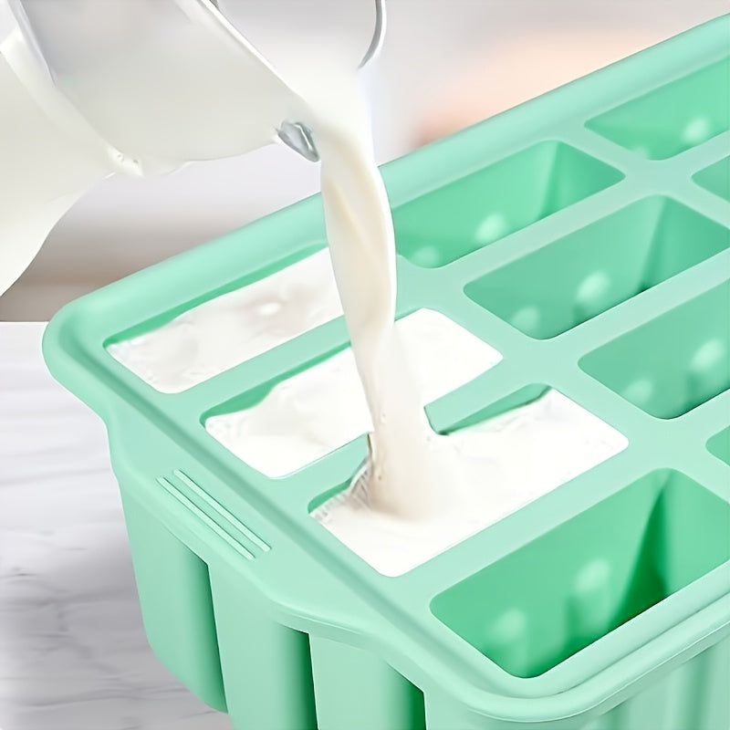 Silicone Ice Cream Mold with Multiple Compartments