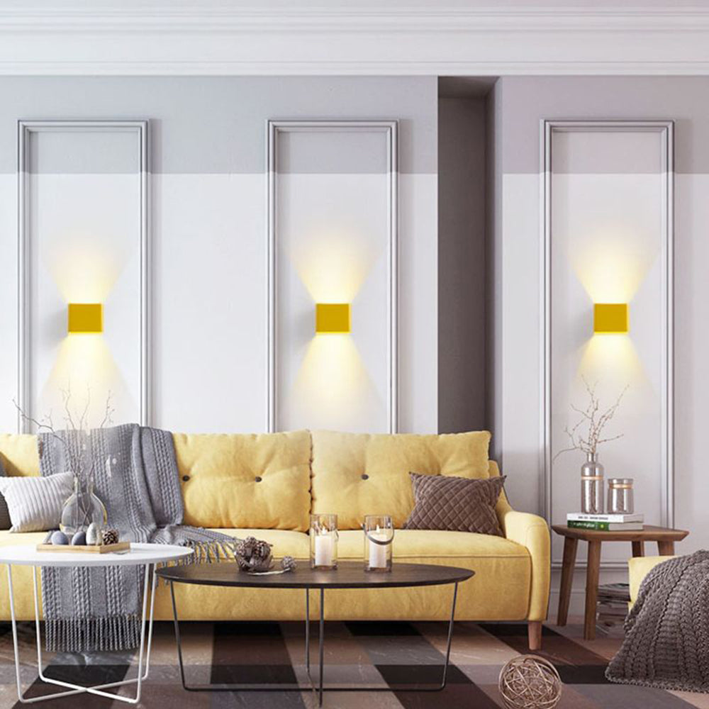 Modern Square Wall Lamp - Chic Minimalist Design for Stylish Lighting