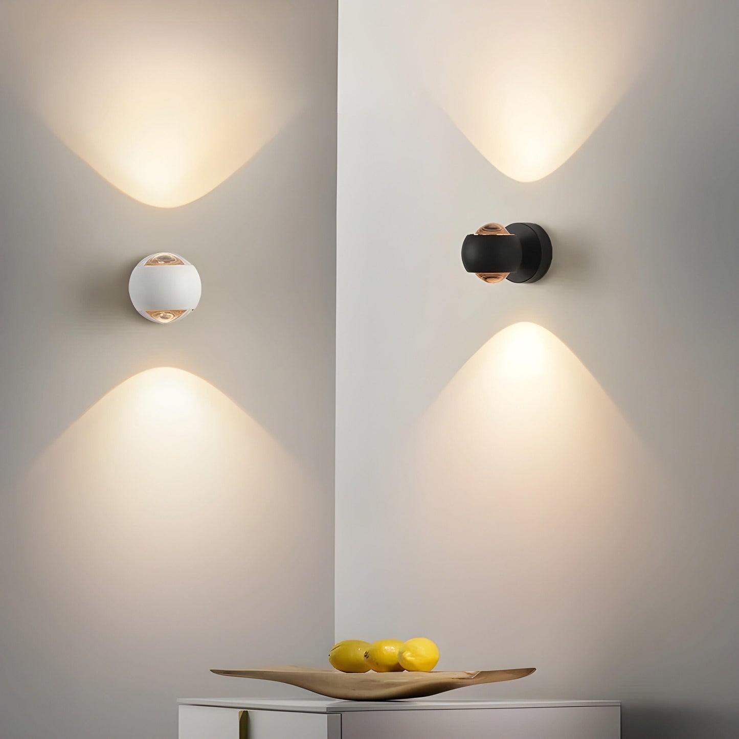 Modern 360-Degree Rotating LED Wall Lamp