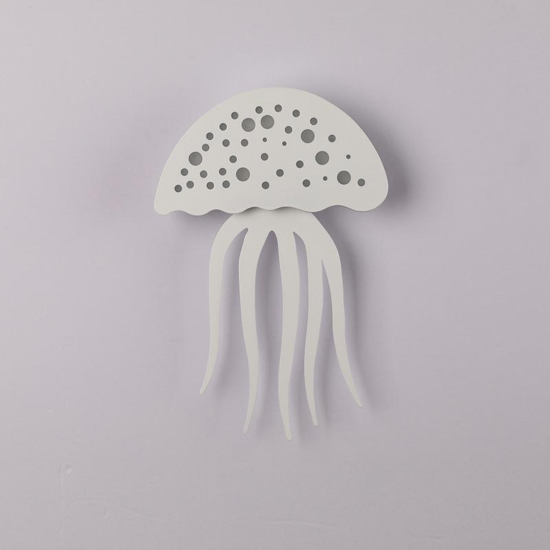 Modern LED Jellyfish Wall Light - Sculptural Design