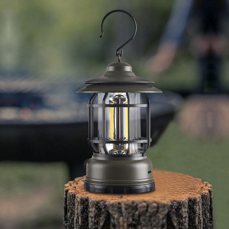 Portable USB Rechargeable Industrial Camping Lamp