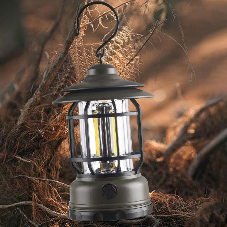 Portable USB Rechargeable Industrial Camping Lamp