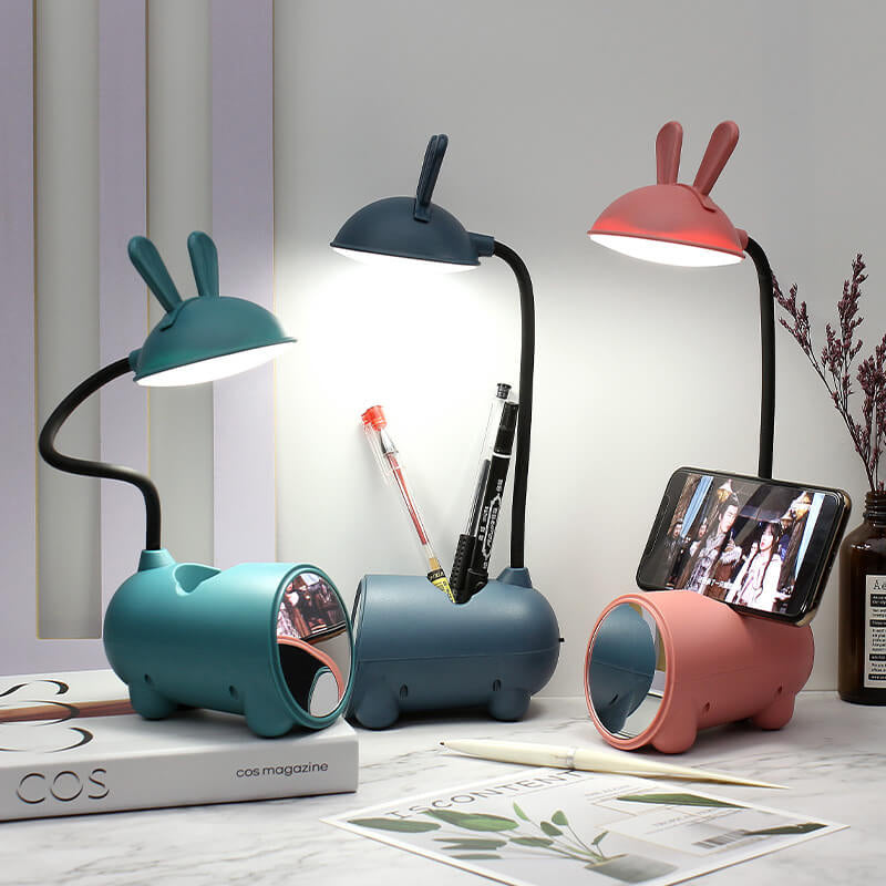 Cartoon Rabbit LED Desk Lamp with Touch Control