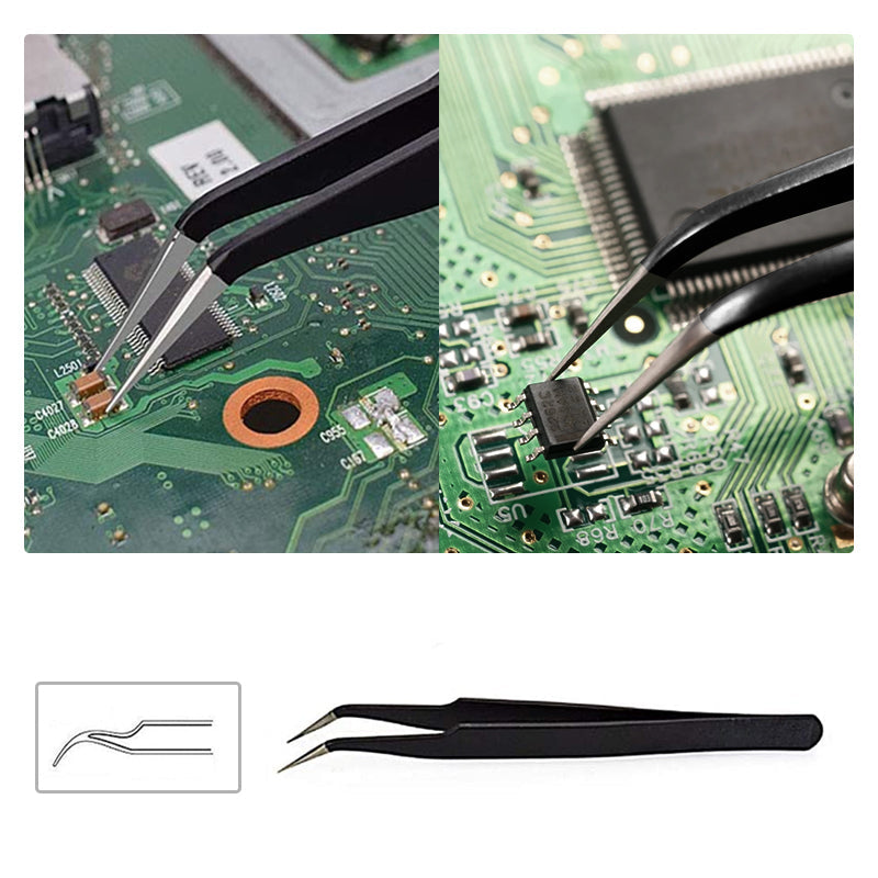60W Quick Heating Soldering Iron with Replaceable Tips and Safety Features