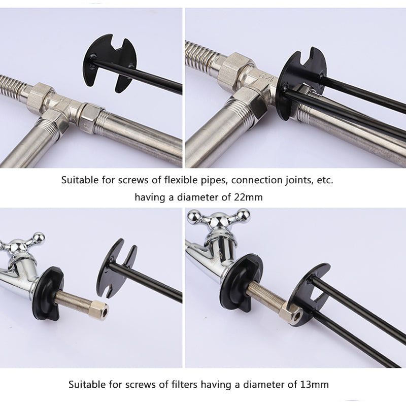 Compact Four-Point Wrench for Tight Spaces