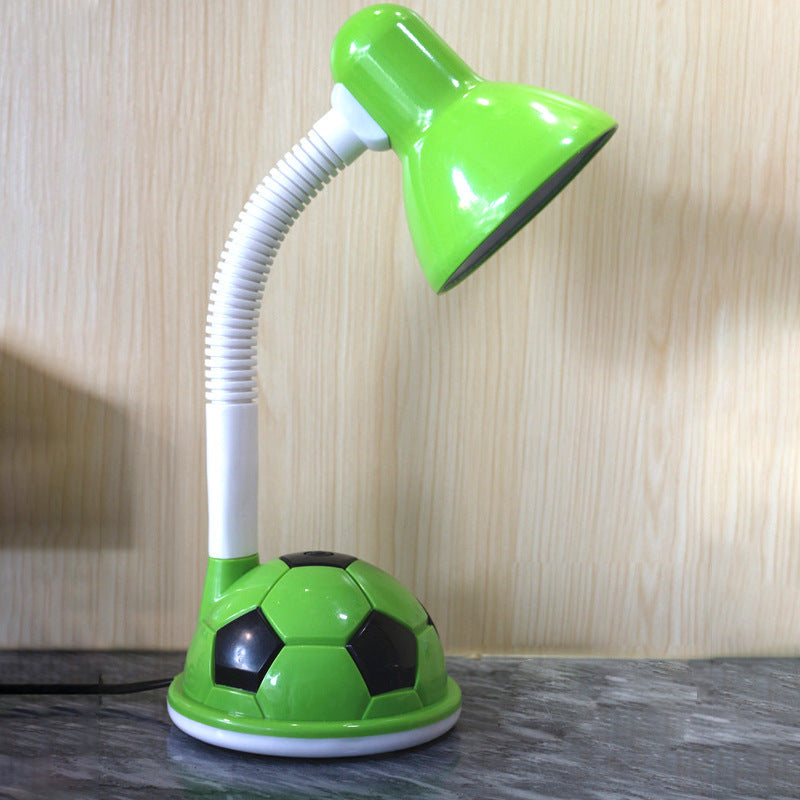 Modern LED Desk Lamp with Eye Protection - USB Powered, Adjustable Height, Available in White, Green, Blue