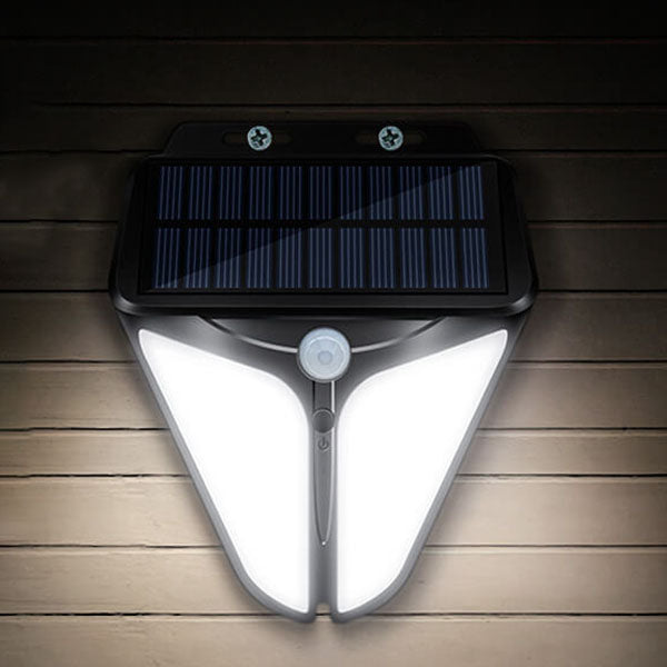 Solar Outdoor Waterproof LED Wall Light with Body Sensor