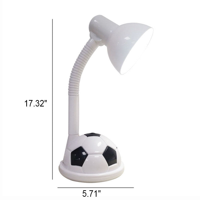 Modern LED Table Lamp with Eye Protection - USB Powered, Available in White, Green, Blue