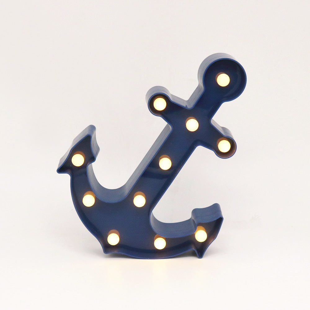 Scandinavian Modern LED Wall Sconce Lamp in Blue or Red