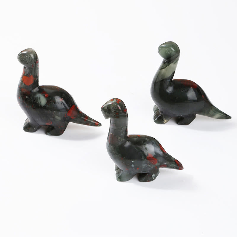 Crystal Dinosaur Gemstone Decor 2.5 Inch Natural Stone Figurine