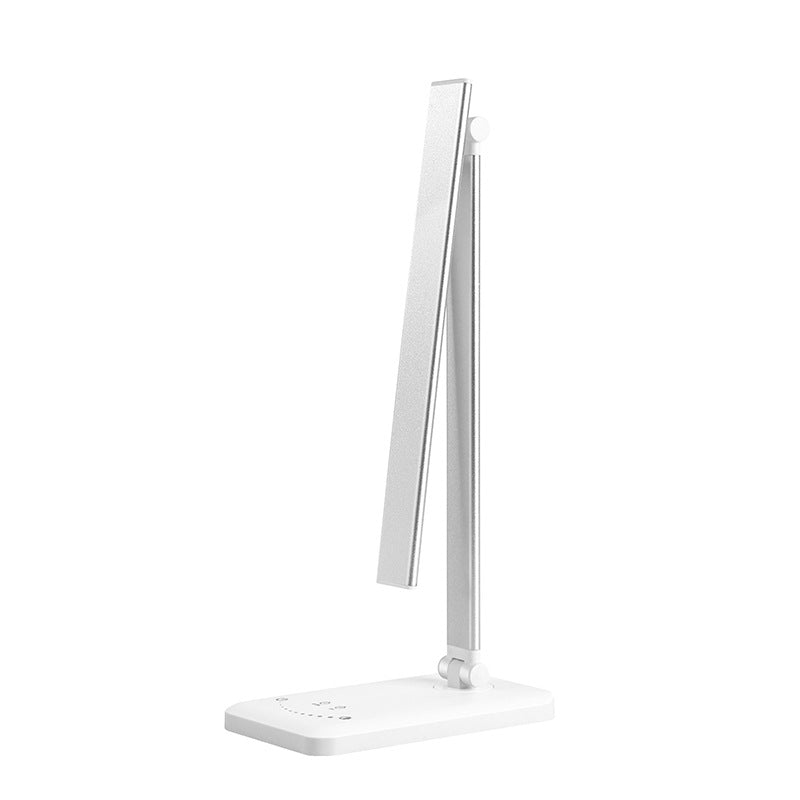Minimalist Foldable USB LED Desk Lamp in Silver or Black