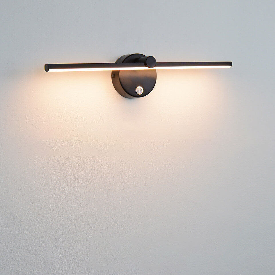 Aluminium Modern LED Wall Light in Black, White, or Gold