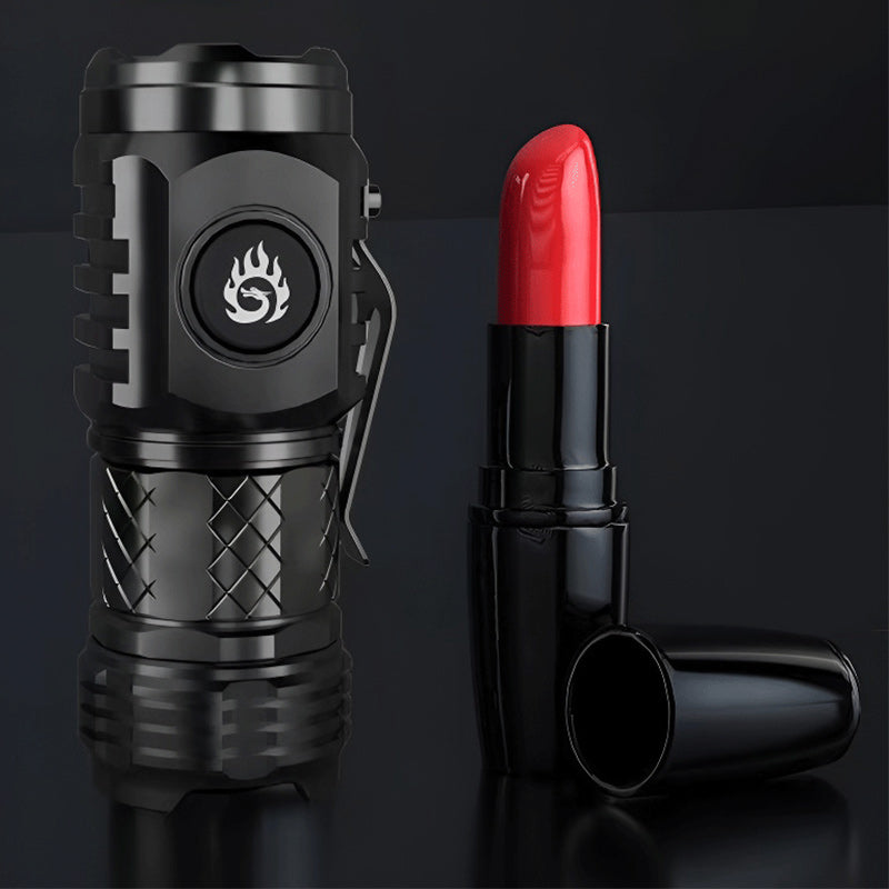 Compact Rechargeable Mini LED Flashlight with Multiple Modes