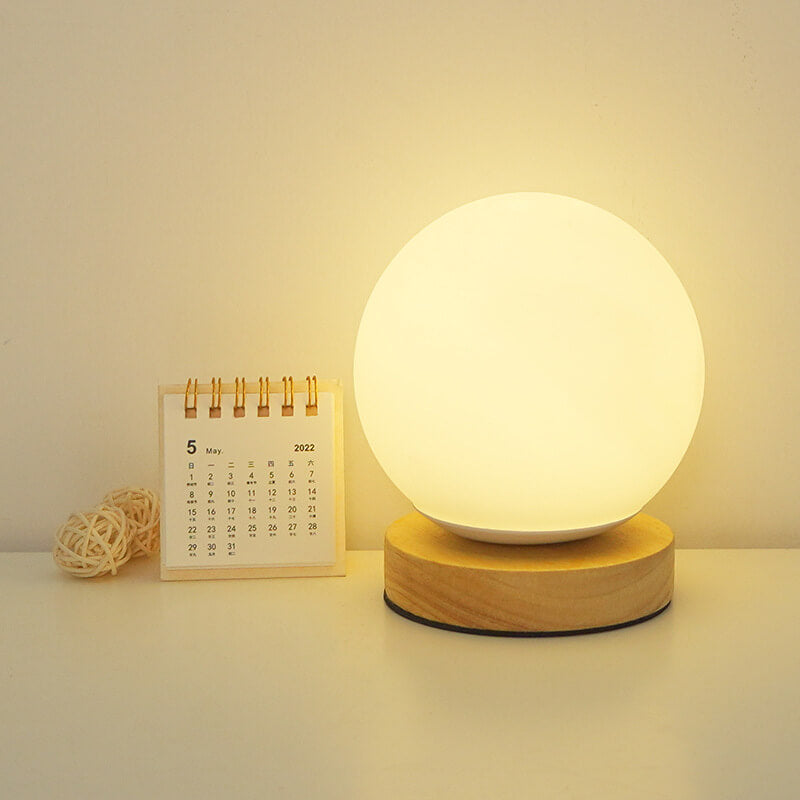 Rechargeable USB LED Night Light Table Lamp - Modern Minimalist Design