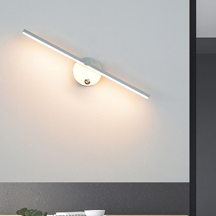 Aluminium Modern LED Wall Light in Black, White, or Gold