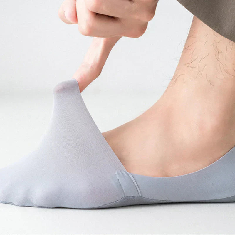 Invisible Non-Slip Ice Silk Socks for Women
