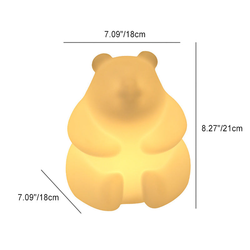 Contemporary PE LED Table Lamp for Living Room