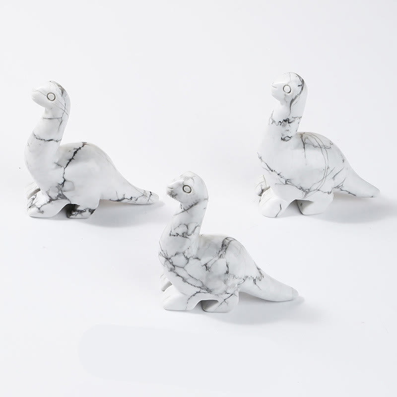 Crystal Dinosaur Gemstone Decor 2.5 Inch Natural Stone Figurine