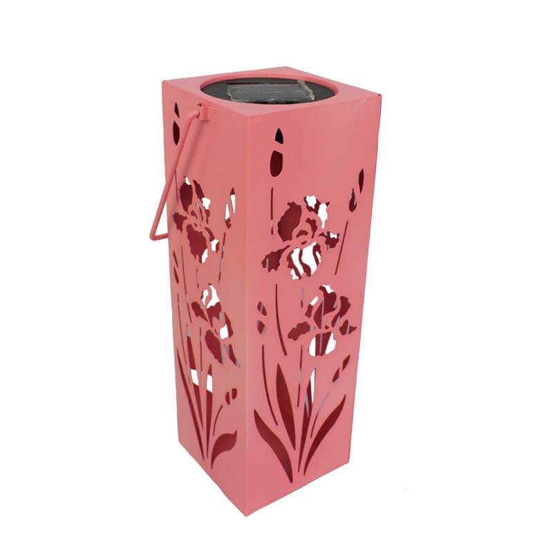 Solar LED Butterfly Rose Pattern Outdoor Decorative Lamp