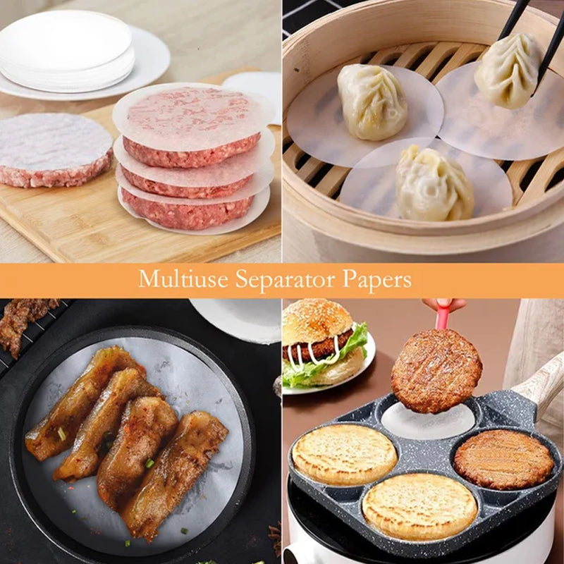 Manual Stainless Steel Meat Press for Hamburger Patties