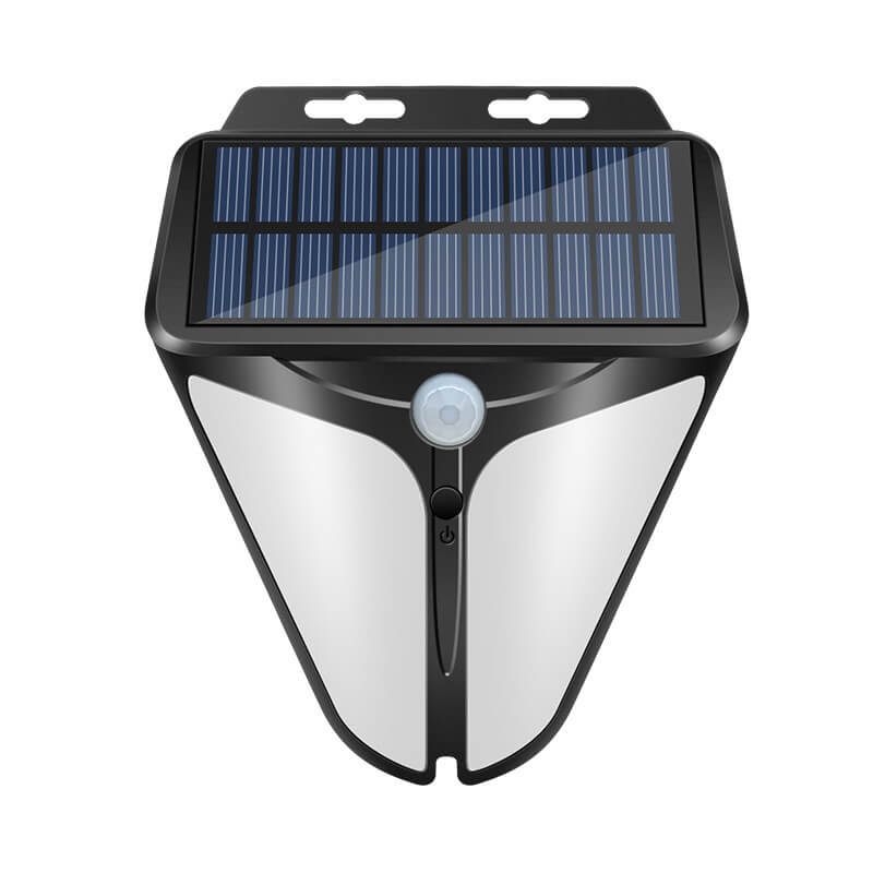Solar Outdoor Waterproof LED Wall Light with Body Sensor