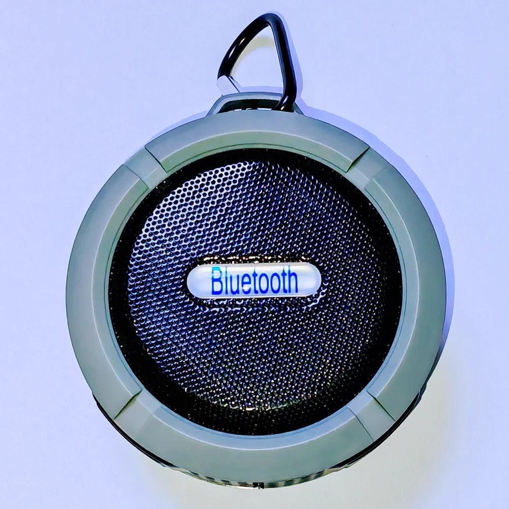 Portable Waterproof Bluetooth Speaker with Suction Cup for Travel and Shower