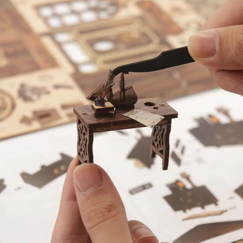 Ancient Library DIY Book Nook Kit