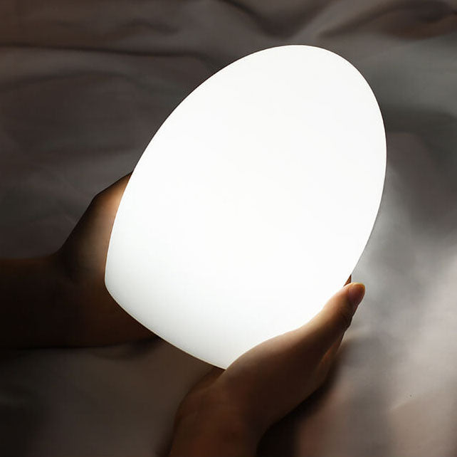 RGB Egg-shaped LED Table Lamp - Contemporary ABS Design