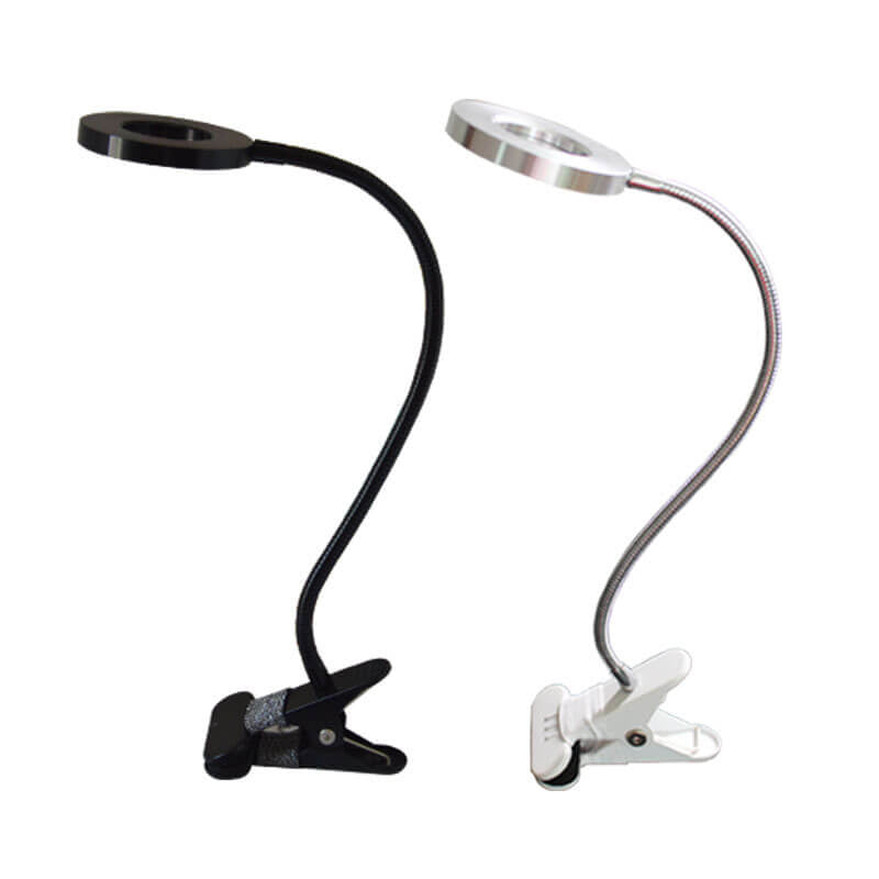 USB Metal Clip-On LED Desk Lamp