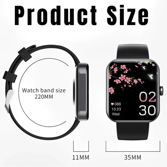 Non-Invasive Blood Glucose Monitoring Smartwatch with Fitness Tracking