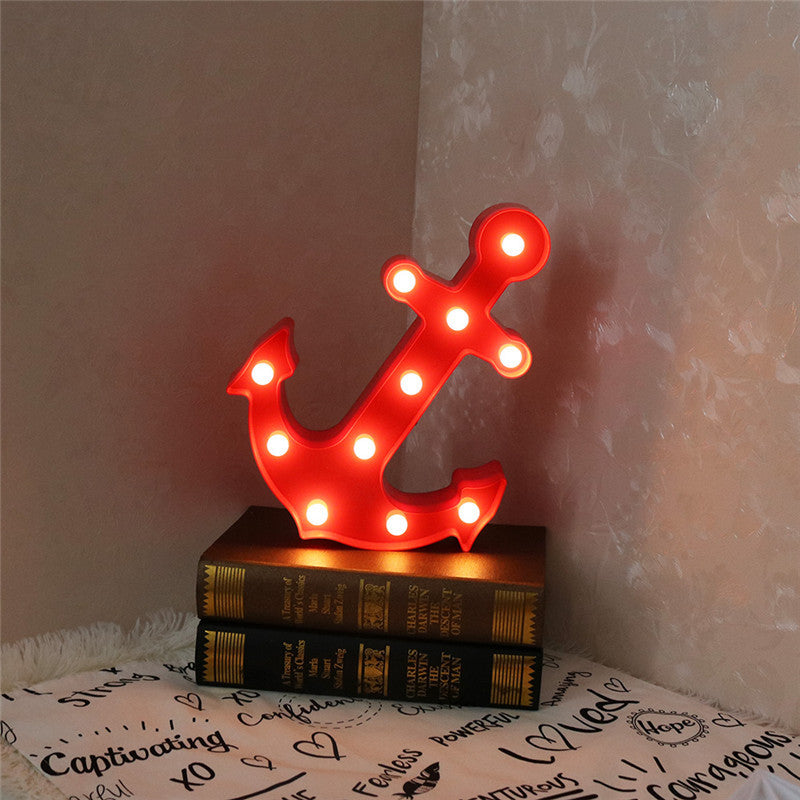 Scandinavian Modern LED Wall Sconce Lamp in Blue or Red
