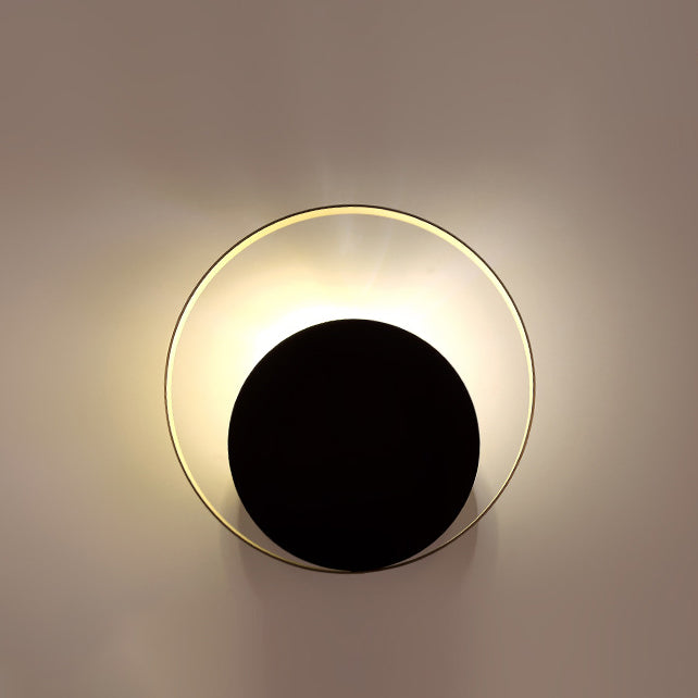 Modern Minimalist Iron Wall Sconce Lamp 1-Light