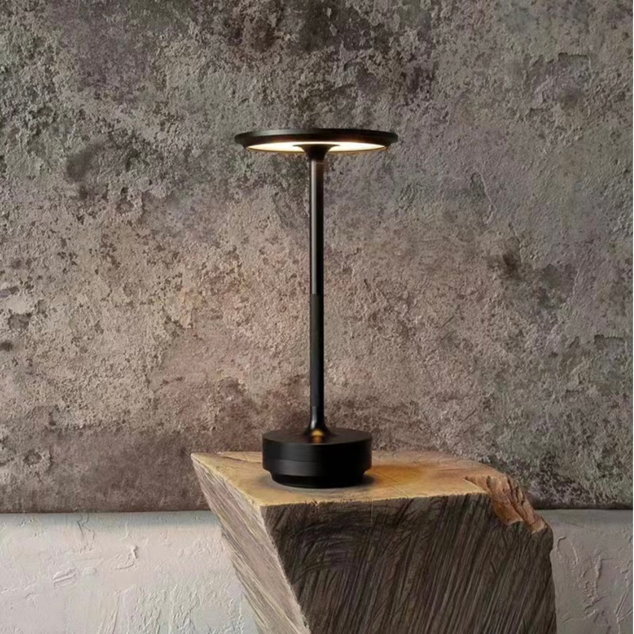 Wireless LED Table Lamp with Touch Control and Adjustable Brightness