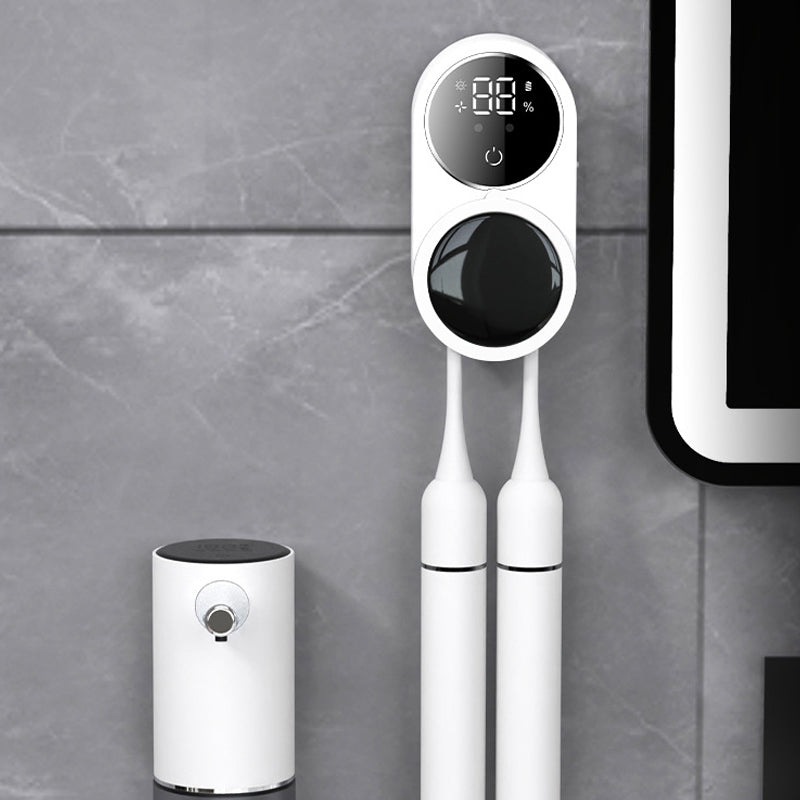 UV Toothbrush Sterilizer with Sensor-Activated Lid