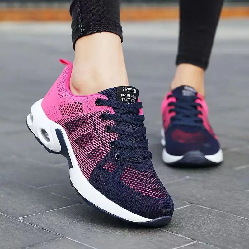 Women's Breathable Orthopedic Running Shoes with Shock Absorption