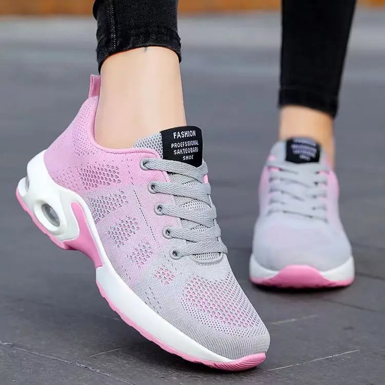 Women's Breathable Orthopedic Running Shoes with Shock Absorption