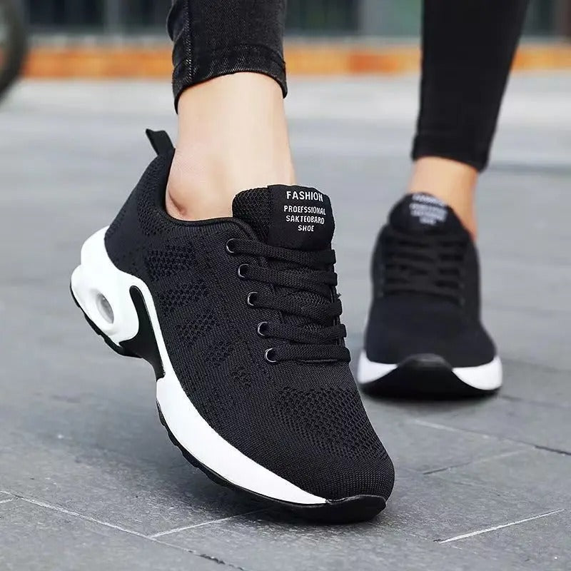 Women's Breathable Orthopedic Running Shoes with Shock Absorption