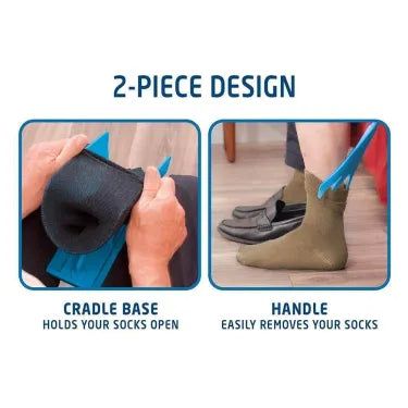Compression Sock Aid Kit with Shoe Horn Function