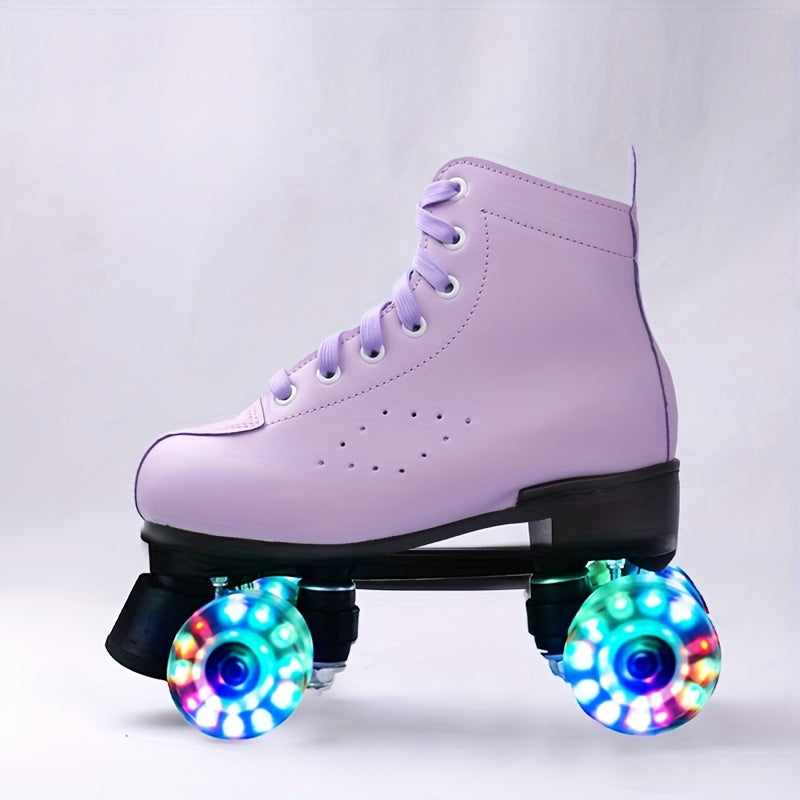 Luminous LED Roller Skates for Adults