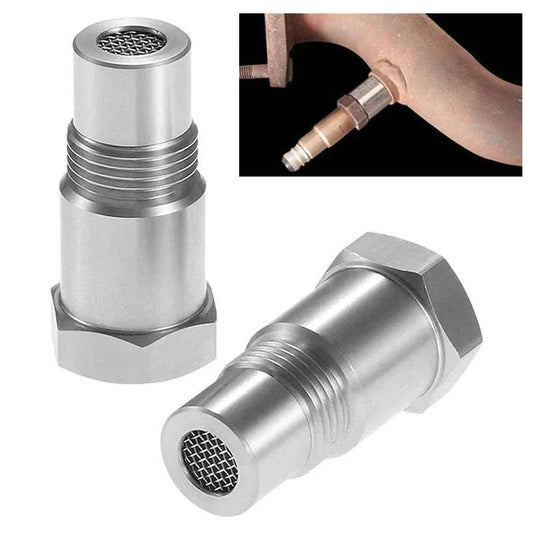 Oxygen O2 Sensor Adapter with Mini Catalytic Converter M18x1.5