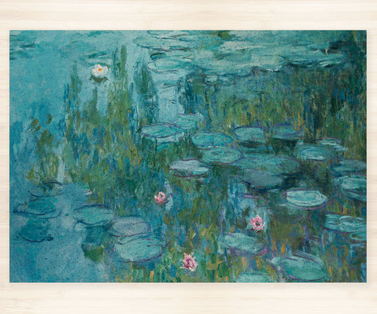 Non-Slip PVC Water Lily Entrance Mat