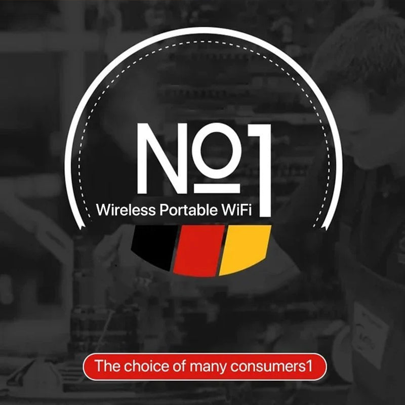 Wireless Portable WiFi Hotspot with 4G Connectivity