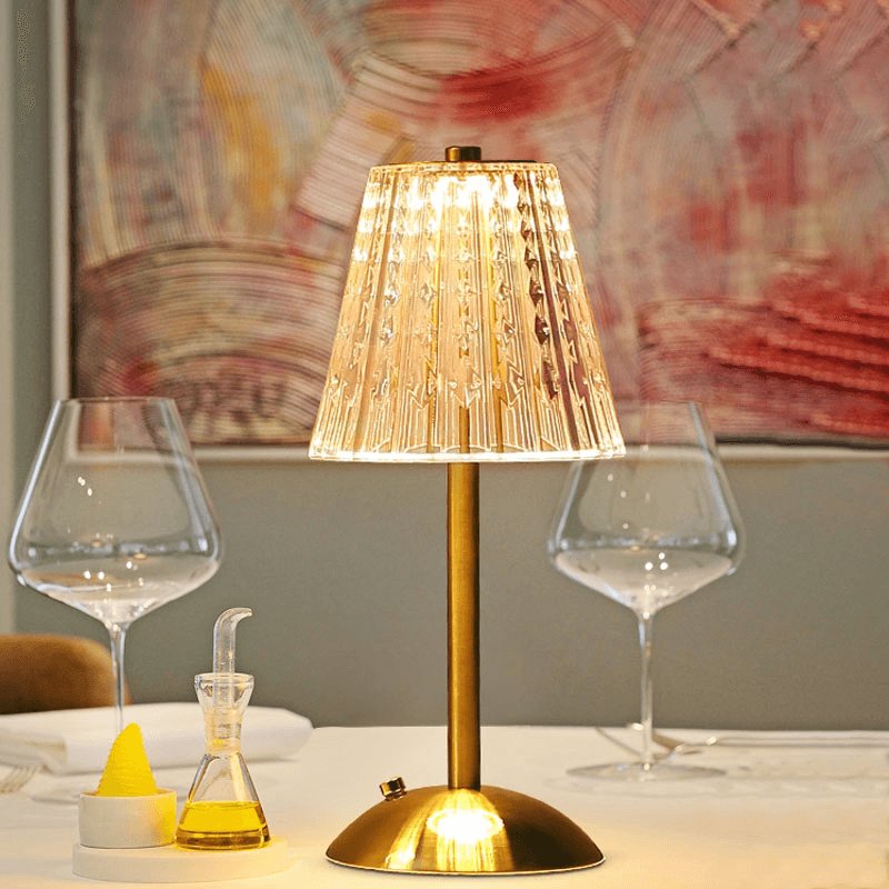 Rechargeable Dimmable LED Table Lamp - Wireless Portable Design