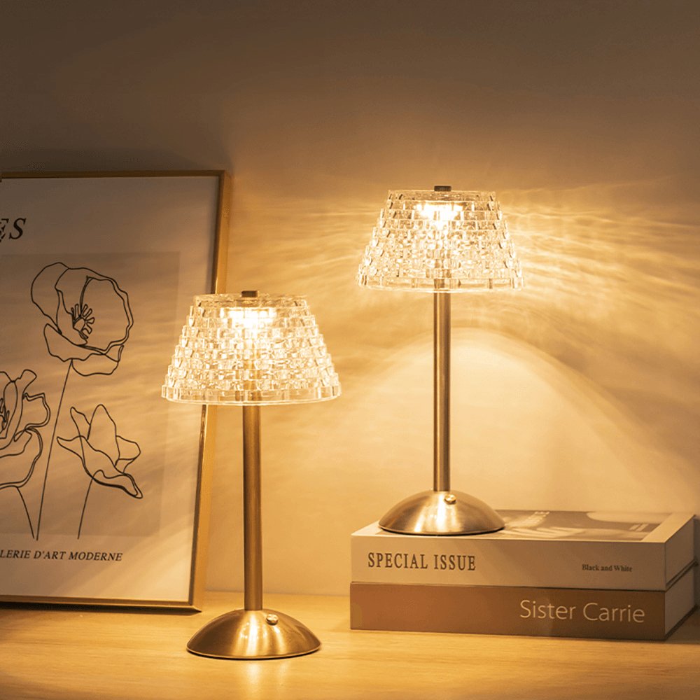 Rechargeable Dimmable LED Table Lamp - Wireless Portable Design
