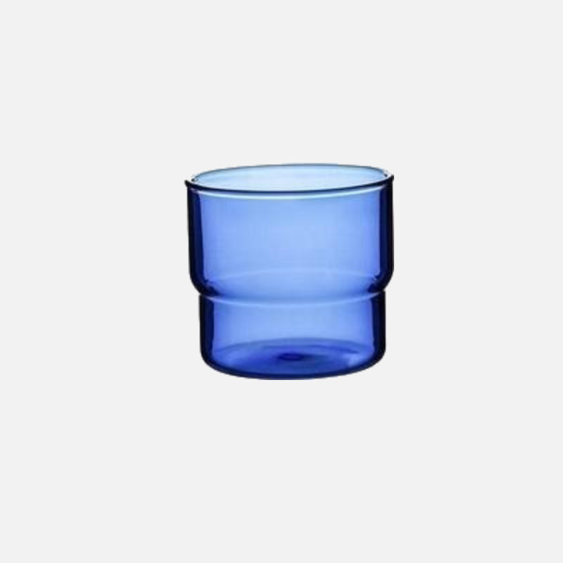 Stackable Borosilicate Drinking Glasses - Eco-Friendly, Dishwasher & Microwave Safe