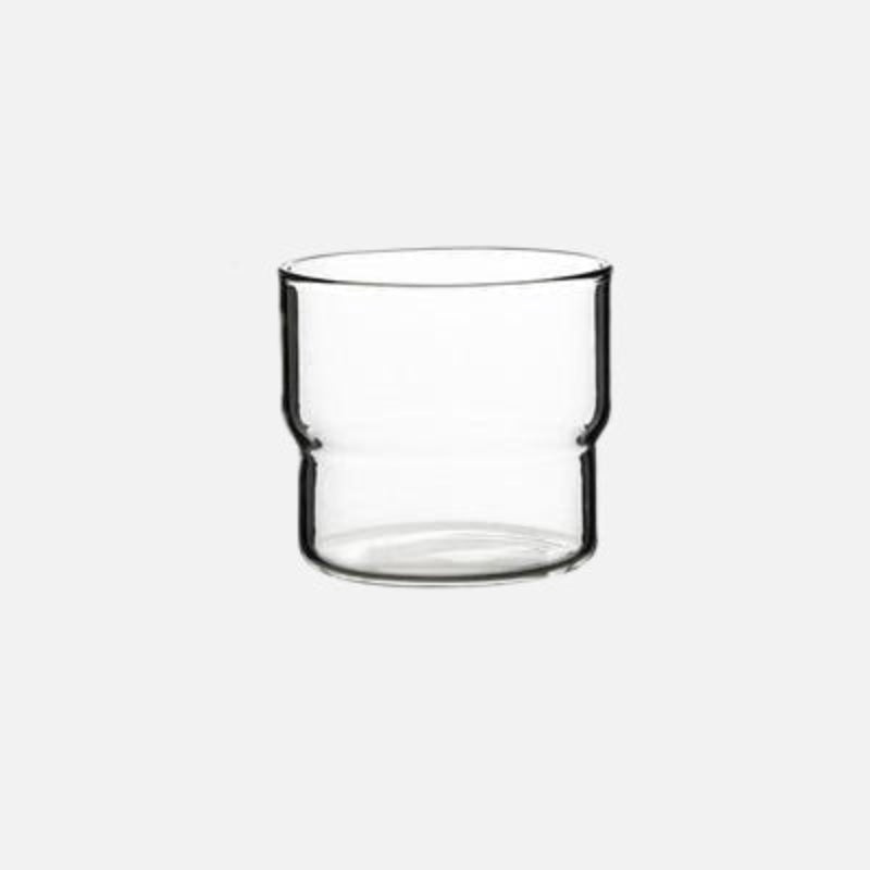 Stackable Borosilicate Drinking Glasses - Eco-Friendly, Dishwasher & Microwave Safe