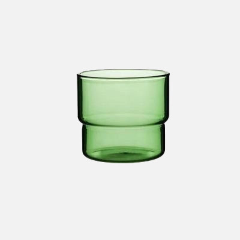 Stackable Borosilicate Drinking Glasses - Eco-Friendly, Dishwasher & Microwave Safe